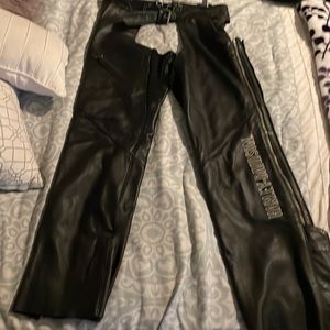 Genuine Harley Davidson leather chaps